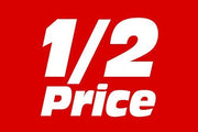 1/2 Price Shelf Sign Price Cards