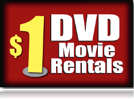 DVD Movie Rental Sign 18"W x 12"H