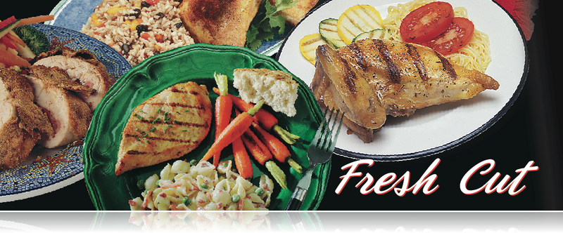 Fresh Meat Hanging Sign 32"W x 24"H