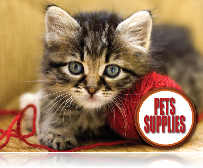 Pet Supplies Hanging Sign-32"W x 24"H