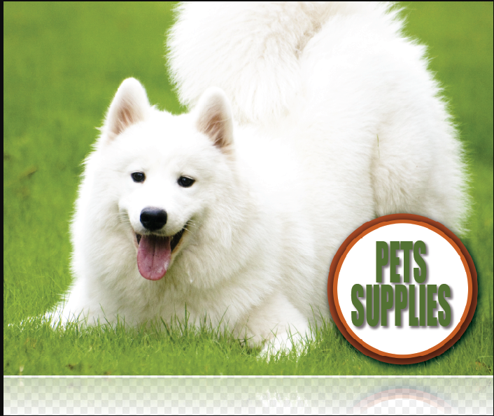 Pet Supplies Hanging Sign-32"W x 24"H