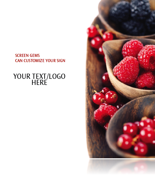 Semi Custom Fruit Dangler- 22"W x 28" H