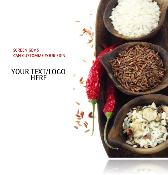 Semi Custom Grains Dangler- 22"W x 28" H