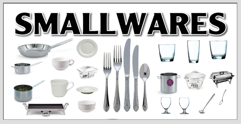 Smallwares Hanging Sign -28" W x 22" L