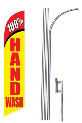Hand Wash Feather Flags Kit