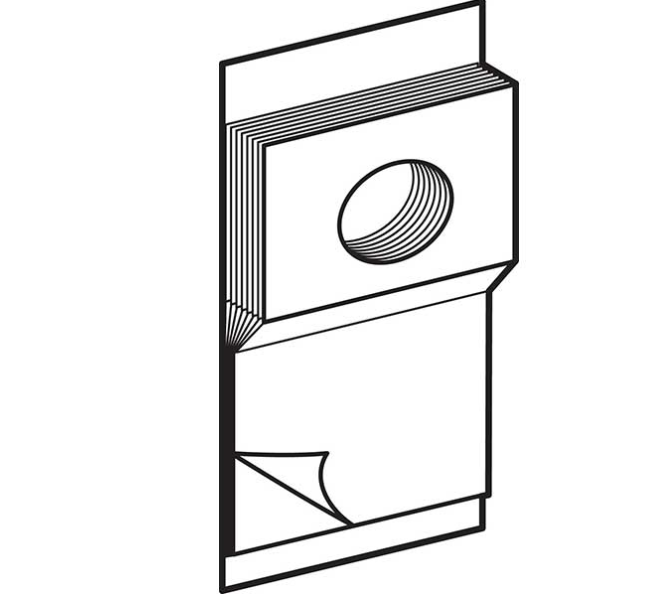 Hang Tab Stack Pads-Peg Hole