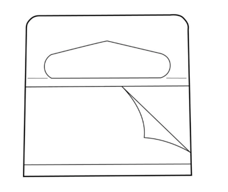 Hang Tab Sheets -Delta Hole -5000 tabs