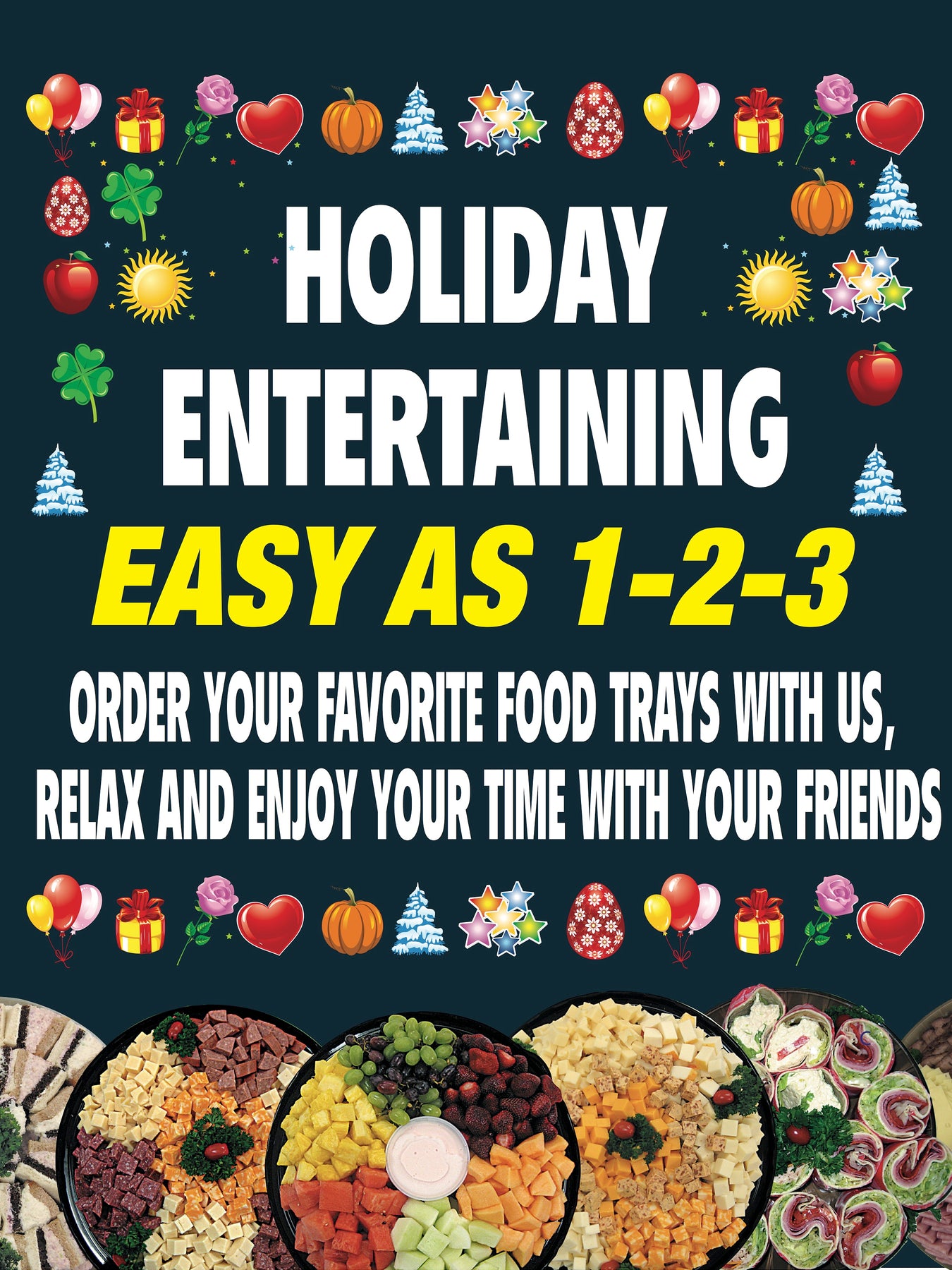 Seasonal Display & Decorations Thanksgiving, Winter & New Years