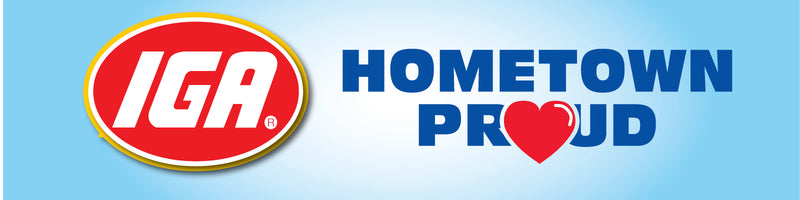 IGA Hometown Proud Banner-10'x2'