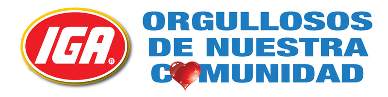 IGA Orgullosos De Nuestra Comunidad Banner 5'x3'