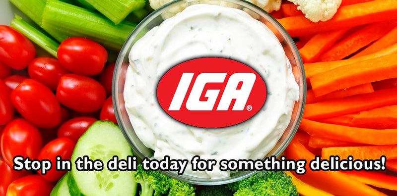 IGA Deli Department Banner-5'x3'