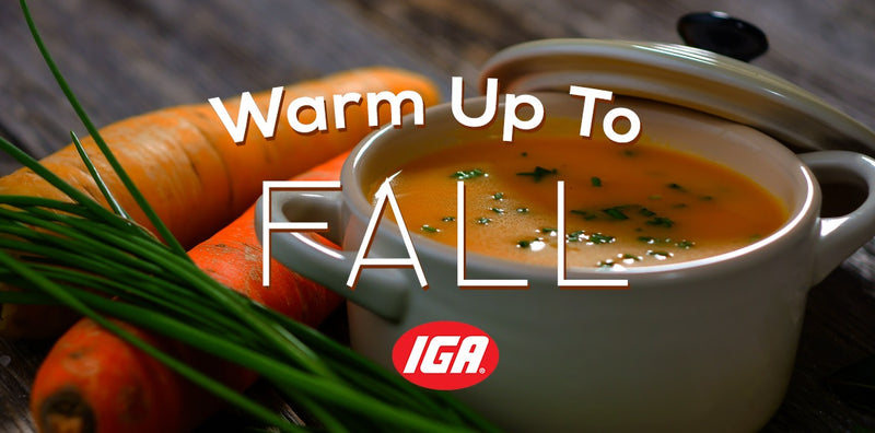 IGA Fall Season Signs- 5 pcs