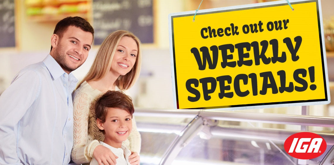 IGA Weekly Specials Banner-5'x3'