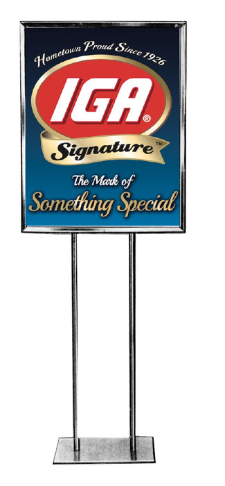 IGA Signature Stanchion Sign 22" x 28"