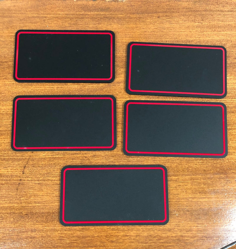 Acrylic Chalkboard Price Signs-50 pieces