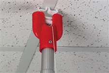 Ladderless Hanging Sign Clip Installation Pole-Extends to 18' high