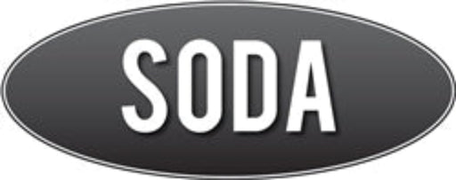 wall mounted soda sign