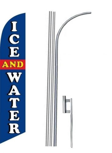 Ice and Water Feather Flag Kit