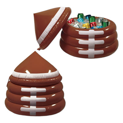 retail football display inflatable