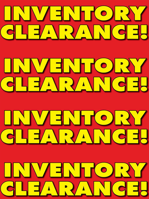 Inventory Clearance Floor Stand Stanchion Sign-22"x28"
