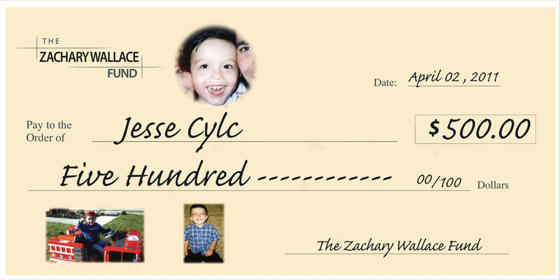 Jumbo Checks-Custom Printed -Big Over Sized Presentation Checks