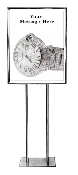 Jewelry Store Watch Sale Floor Stand Stanchion Signs 22"x28"