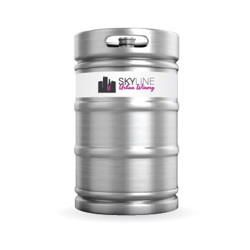 Keg Wraps-Belly Bands Custom Printed 3" x 29.5"- 50 wraps