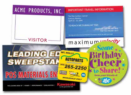 Labels- Custom Printed