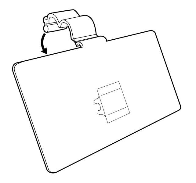 Label Holders for Double Wire Cooler Shelves