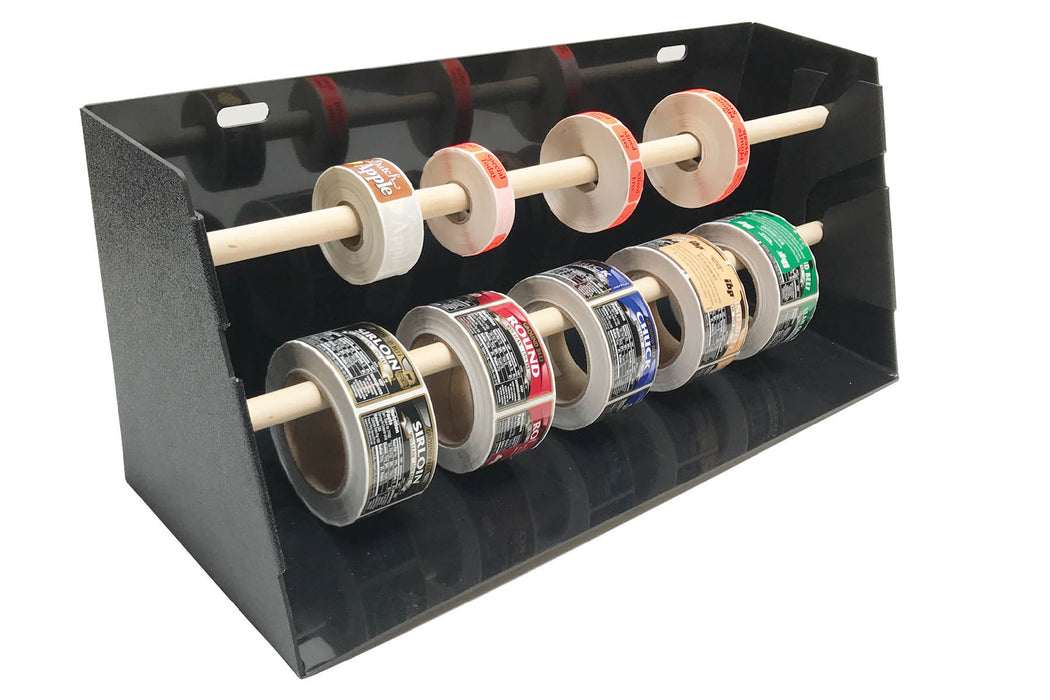 Label dispenser box voor stickers op rol Label dispenser box voor stickers op rol