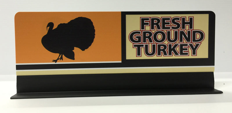 Fresh Ground Turkey Meat Case Dividers-12" Long