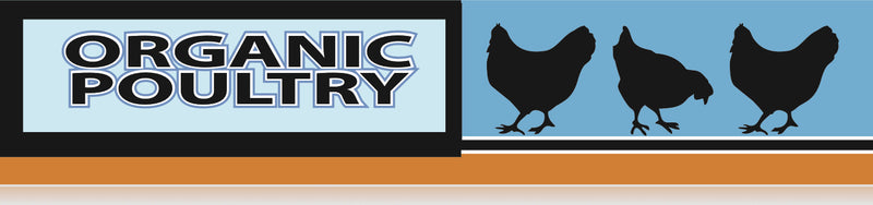 Organic Poultry Meat Case Divider-24" Long