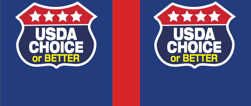 USDA Choice or Better Meat Case Divider-12" long