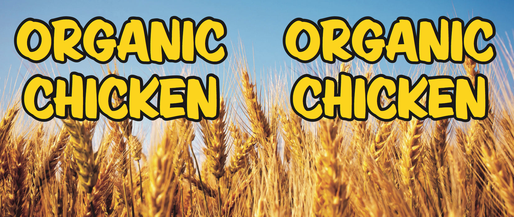 Organic Chicken Meat Case Dividers-12" Long