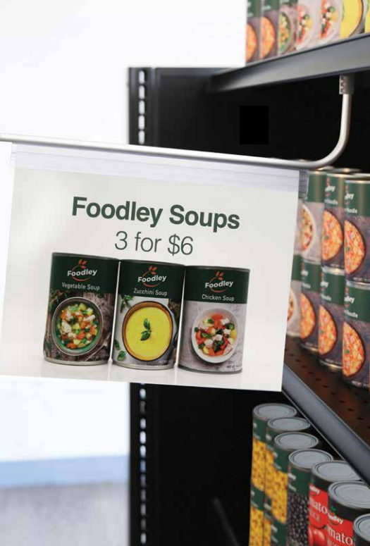 Magnetic Sign Holders - 5 pieces