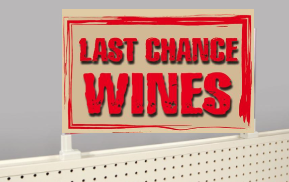 Magnetic Sign Holders for Wine-Liquor Stores- 2 pieces