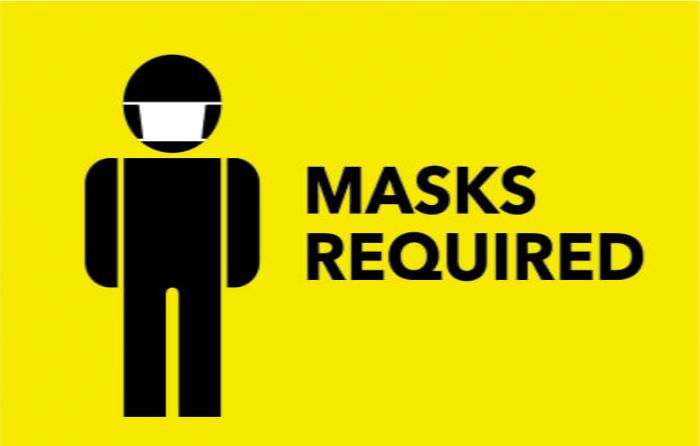 Masks Required Signs-7x11 - 10 pieces