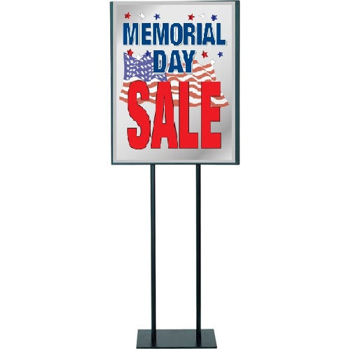 Memorial Day Sale Standard Posters-Floor Stand Stanchion Signs-Flag-Value Pack