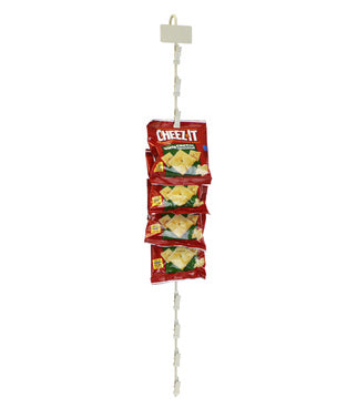 Metal Merchandising Strip with Scan Price Plate