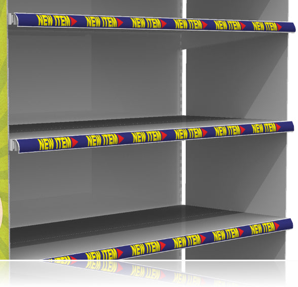 New Item Price Channel Molding Shelf Strips 24"W x 1.25"H-10 pieces