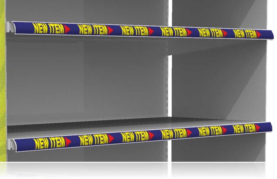 New Item Price Channel Molding Shelf Strips 24"W x 1.25"H-10 pieces