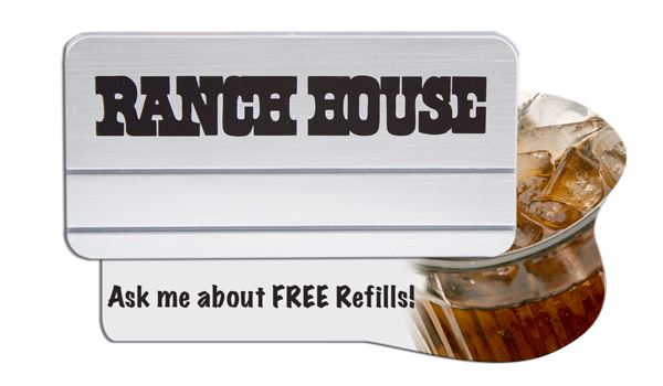 Name Badge Promotional Snap Ons-Custom