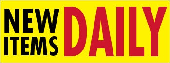 New Items Daily Hanging Sign Ceiling Dangler-36" W x 18" H