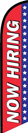 Now Hiring Feather Flag Kit-Stars