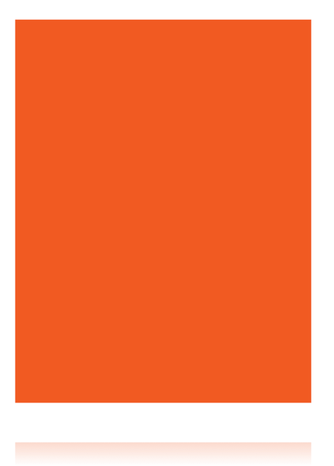 Orange Fluorescent Dayglo Shelf Signs-Laser Compatible -8.5"W x 11"H -100 signs - screengemsinc