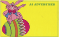 Easter As Advertised Shelf Signs-11"W x 7"H -100 signs - screengemsinc