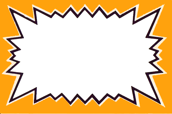 Sunburst Fluorescent Orange 11"W x 7"H-100 signs - screengemsinc