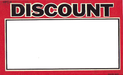 Discount Shelf Signs 11"W x 7"H-100 signs - screengemsinc