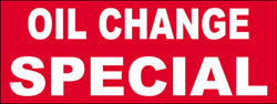 Oil Change Special Banner