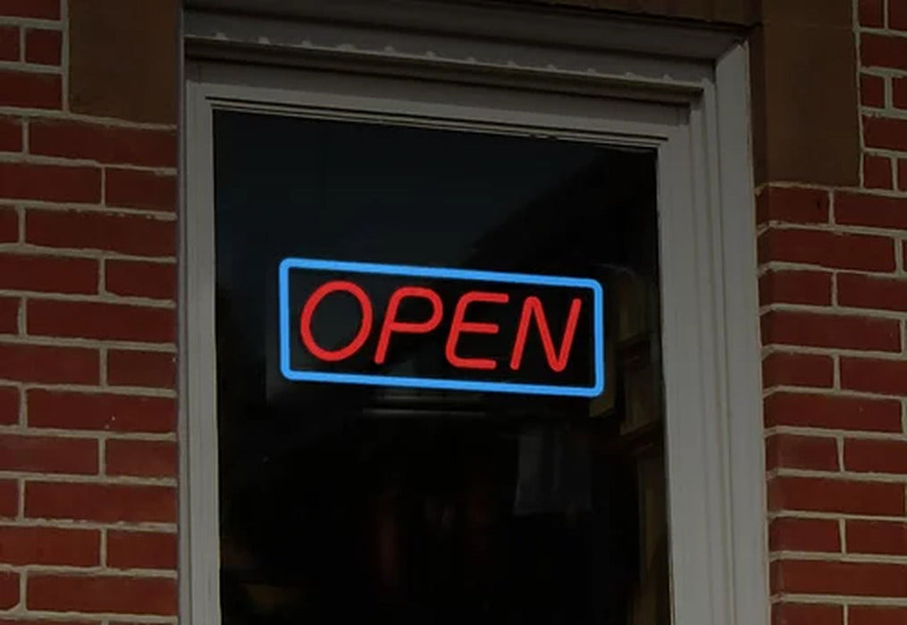 Open LED Sign-23"